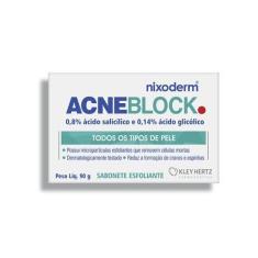 Acneblock Sabonete Esfoliante 90g  Hertz