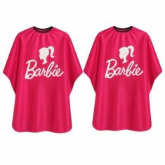 Kit 2 Capas Infantil Barbie Salão De Beleza Cabeleireira - Barbershopp
