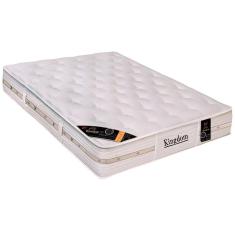 Colchão Molas Ensacadas Pocket Kingdom Aloe Vera Visco (193x203x32) - Castor