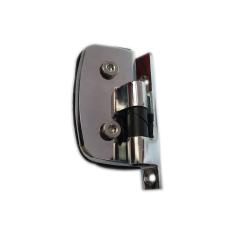 Dobradiça automática 1114 para porta de vidro temperado blindex  - Cromado