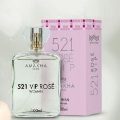 521 Rosé Vip Perfume  Feminino  Amakha Paris 100ml