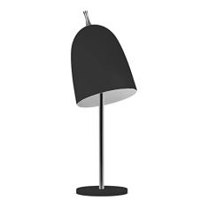 Plafon de Sobrepor Redondo para 4 Lâmpadas Isadora Design Preto