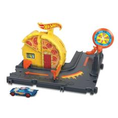 Pista Hot Wheels City Pizzaria Veloz Mattel