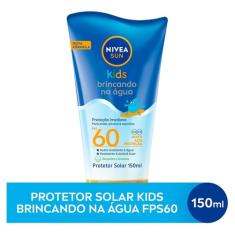 Protetor Solar Nivea Sun Kids Brincando Na Água Fps60 150ml Sun Kids
