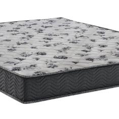 Colchão Queen Ortobom D33 Iso 100 158x198x18 Grafite/Branco