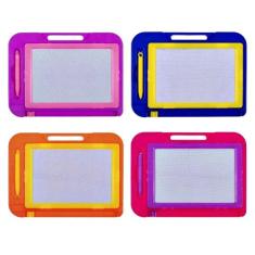 Lousa Magica Infantil Com Caneta e Apagador Brinquedo Educacional Quad