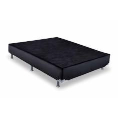 Cama Box Base Universal Viúva Americana Courano Nero Black (128x188x23) - Ortobom