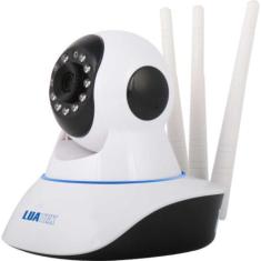 Câmera Ip 3 Antenas Wifi Wireless Visão Noturna