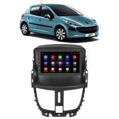 Kit Central Multimídia Android Peugeot 207 2009 2010 2011 2012 2013 20