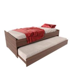 Bicama de Solteiro Ilan Noce San remo - Móveis Ilan