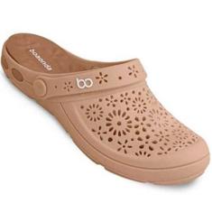 Sandalia Babuche Boaonda Nellie 1317 Feminina, Caramelo, 36