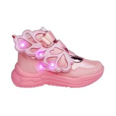 Pampili Tenis de Led Move Butterfly Rosa-Feminino