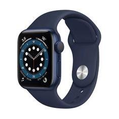Apple Watch Séries 6, 40mm GPS, Case Alumínio Azul, Sport Band Azul - MG143LL/A