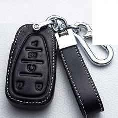 Capa para porta-chaves do carro, capa de couro inteligente, adequado para Chevrolet Malibu XL Equinox, porta-chaves do carro ABS Smart porta-chaves do carro
