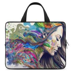 Bolsa para laptop compatível com MacBook Pro M3/M2/M1, MacBook Pro, MacBook Air, iPad Pro, Surface Pro 9/8, 13 polegadas, bolsa de borracha de cloropreno