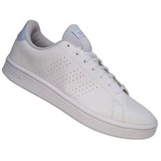 Tênis Adidas Advantage Base Feminino -  Branco/Azul