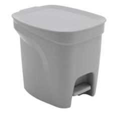Lixeira Tramontina 7 Litros Compact em Polipropileno Cinza, Cinza