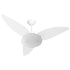 Ventilador De Teto Venti-Delta Magnes 3 Pás Laqueadas Branco 220V