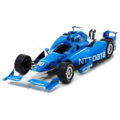 Miniatura Fórmula Indy Tony Kanaan Data 2017 Greenlight 1:18, Azul
