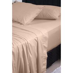 Lençol Queen Avulso Com Elástico Percal 180 Fios Algodão - OutCasa Con