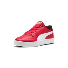 PUMA Tênis masculino Scuderia Ferrari Caven 2.0, Rosso Corsa-puma branco, 39