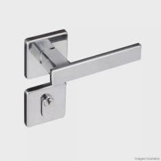 Fechadura Externa Aço Zamac Concept com Roseta 408 Pado Cromado