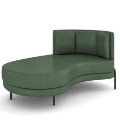 Sofá Chaise Longue Sala de Estar Living Lucca Esquerdo D02 material si