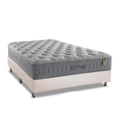 Cama Box Casal: Colchão Molas Ensacadas Anjos MasterPocket Soft Dream 