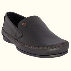Sapato Mocassim Masculino Pegada Couro 