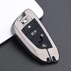 Porta-chaves do carro Capa de liga de zinco inteligente, adequada para Bmw F20 G20 G30 X1 X3 X4 X5 X5 G05 X6, Porta-chaves do carro ABS Smart porta-chaves do carro