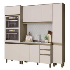 Cozinha Completa Connect 4 Peças - Móveis Henn 