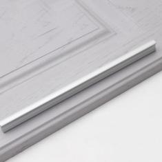 Armário de cozinha alças de armazenamento armário guarda-roupa cômodas cromo preto prata maçaneta da porta gaveta puxa botões ferragem, 201,320mm prata