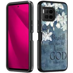 BWOOLL Projetado para T-Mobile Revvl 7 Pro 5G, capa resistente 3 em 1 híbrida de policarbonato rígido e silicone macio à prova de choque capa de proteção contra quedas para T-Mobile Revvl 7 Pro 5G