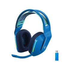 Headset Gamer Logitech G733 PC MAC PS4 sem Fio - 7.1 USB Azul, Azul