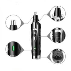 Maquininha 2 em 1 Bivolt Para Depilação De Axilas E Barba - BELLATOR, 