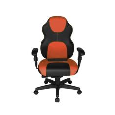 Cadeira Gamer Diretor Linha Gamer Racing Laranja - Design Office Móvei