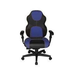 Cadeira Gamer Diretor Linha Gamer Racing Azul - Design Office Móveis