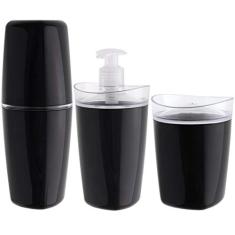 OU Porta Algodao Tule Preto