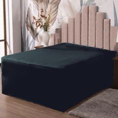 Lençol Luva Queen Cama Conjugada Veste Colchão e Box Malha 1 Peça - Am