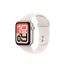Apple Watch SE 3 GPS + Cellular, Caixa Estelar de Alumínio de 44 mm, Pulseira Esportiva Estelar, Tamanho M/G - MEPF4AM/A