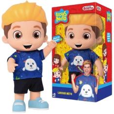 Boneco Luccas Neto Infantil Articulado Original 27cm Fala 15 Frases Su