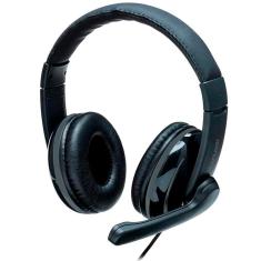 Headset Multilaser PRO PH316 - Microfone - Conector P2 / P3 - Preto-Unissex