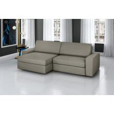 Sofá Retrátil e Reclinável 5 Lugares em Veludo Cosmos 280cm - ESTOFADO