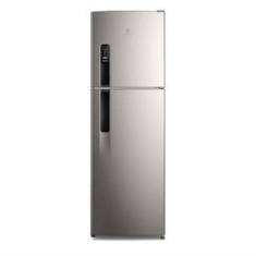 Geladeira Electrolux Frost Free 400L AutoSense Inverter Duplex Inox Look (IF44S)