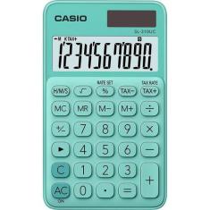 Calculadora Casio De Bolso 10 Dígitos Sl-310Uc-Gn - Verde