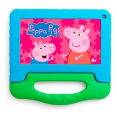 Tablet Multilaser Peppa Pig 7 32gb 2mp Wifi Android Azul NB375