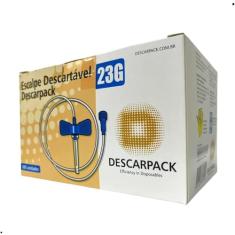 Escalpe Descartável Estéril Scalp 23g Descarpack - 100 Und