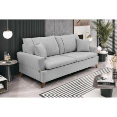 Sofá 2 Lugares 160cm Eras D`Monegatto Cinza