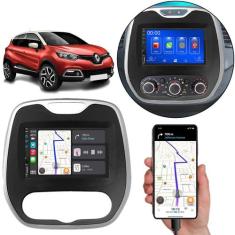 Multimídia 7 Polegadas Captur 2017 A 2024 Android-Auto MP5 Bluetooth +