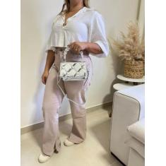 Bolsa feminina Bolsas Femininas Corrente Alça Transversal Lateral Ombr